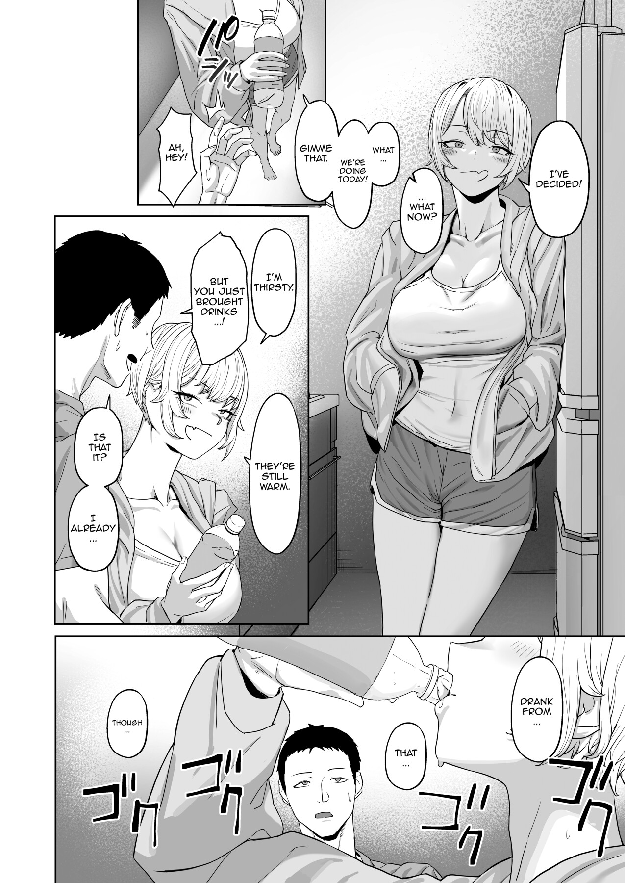 Hentai Manga Comic-Let's Try It Out! The Thing That They Call Lovey-Dovey Sex Between Lovers-Read-11